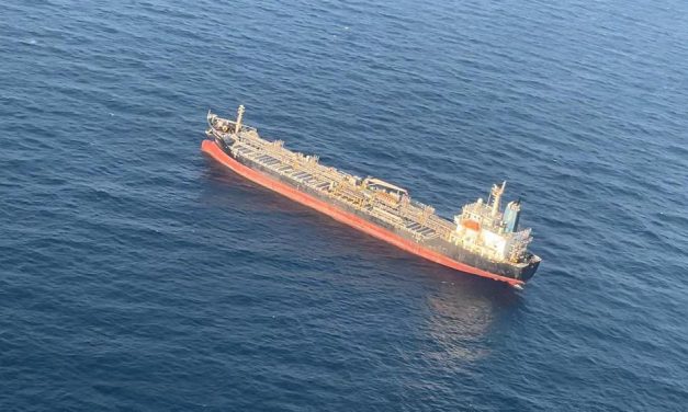 Tanker Struck by Suspected Drones in the Indian Ocean