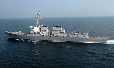 USS Mason Shoots Down Houthi Weapons