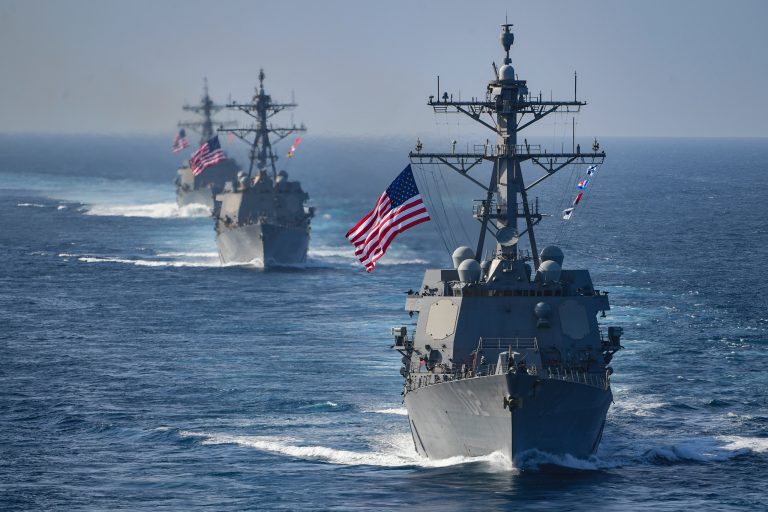 U.S. Navy increases presence in Eastern Mediterranean Sea