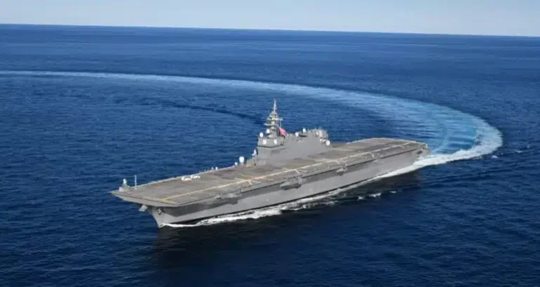 Japan’s Carrier Readies for Modern Fighter Operations