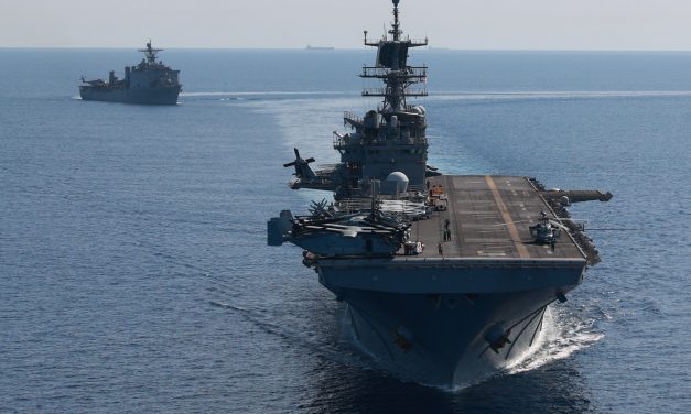 USS Bataan and USS Carter Hall Now in Eastern Mediterranean Sea