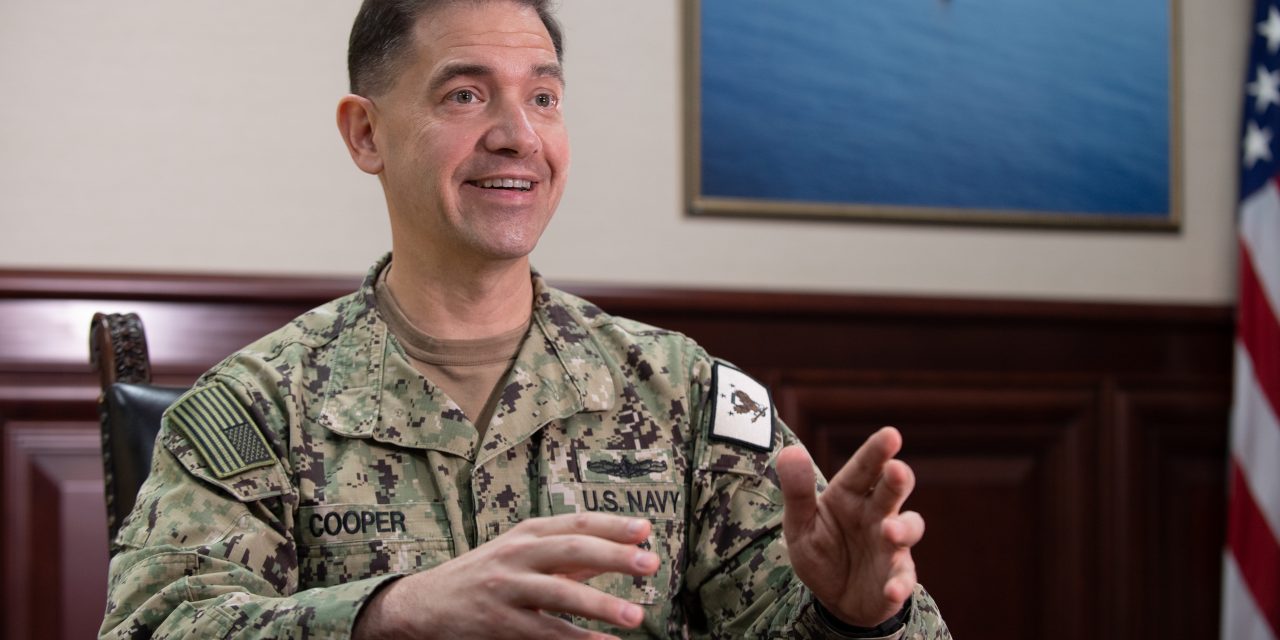 Interview with Vice Adm. Brad Cooper on Maritime Security and Operation Prosperity Guardian
