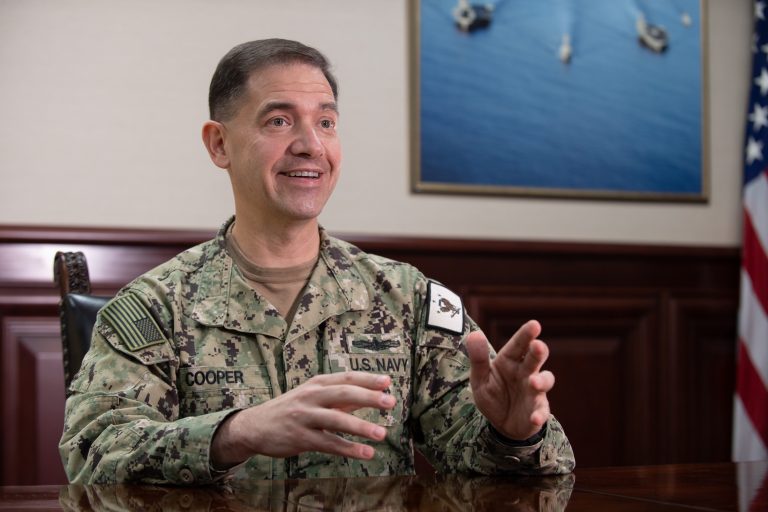 Interview with Vice Adm. Brad Cooper on Maritime Security and Operation Prosperity Guardian