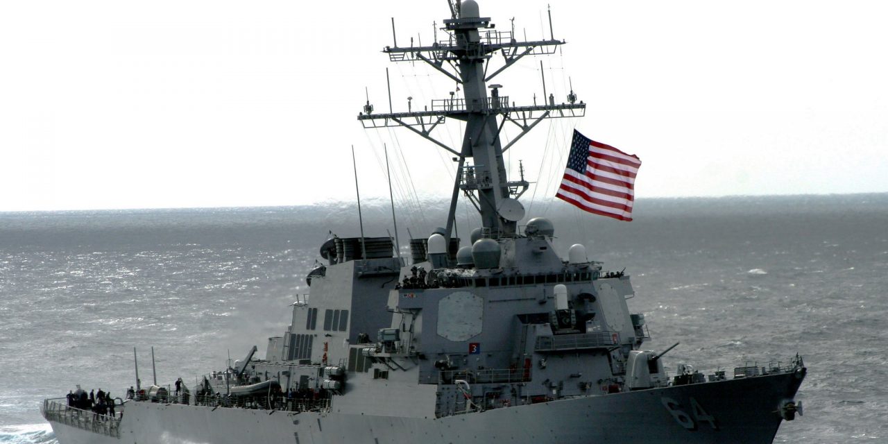 U.S.S. Carney Counters Multiple Houthi Attacks in the Red Sea