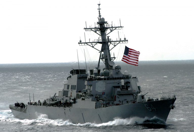 U.S.S. Carney Counters Multiple Houthi Attacks in the Red Sea