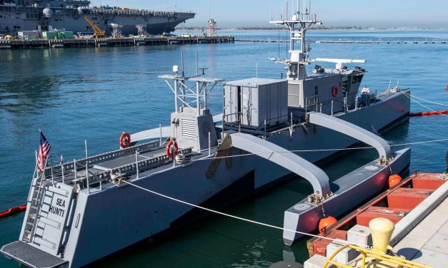 U.S. Navy Launches Advanced Robotic Ship Operations