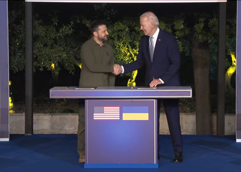 Biden, Zelenskyy Sign Long-Term Security Pact