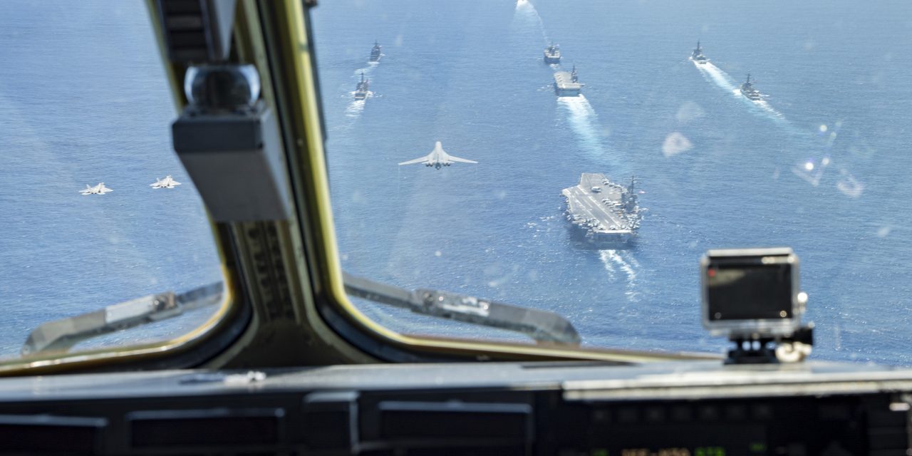 U.S. Stages Massive Pacific Drills