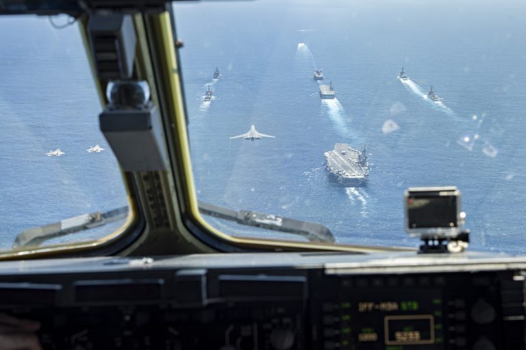 U.S. Stages Massive Pacific Drills