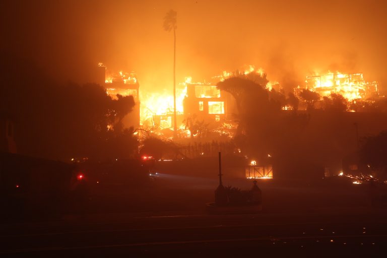 The Military’s Stand in California’s Inferno