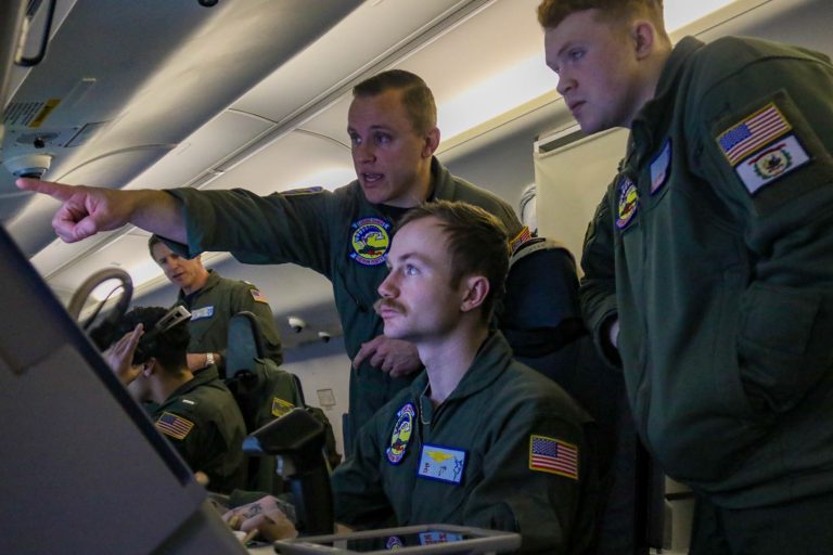 Navy Deploys Surveillance Aircraft for Enhanced Border Security Operations