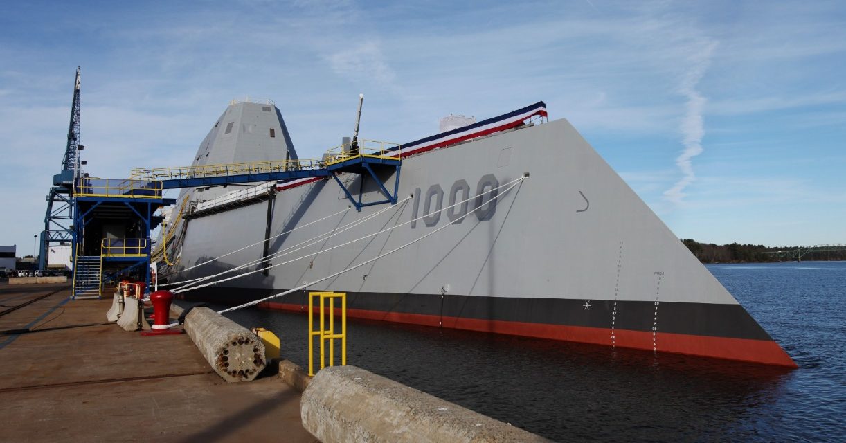 The Zumwalt: A Stealth Ship Built to Hide from Logic