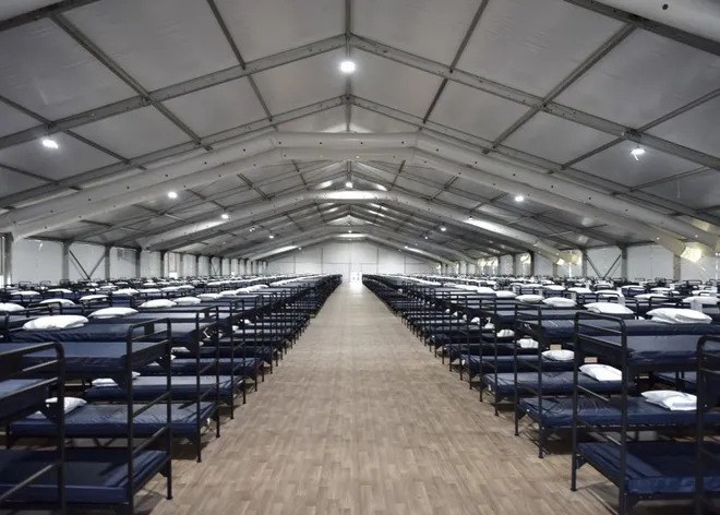 Pentagon Greenlights Migrant Holding Sites at Two Military Bases