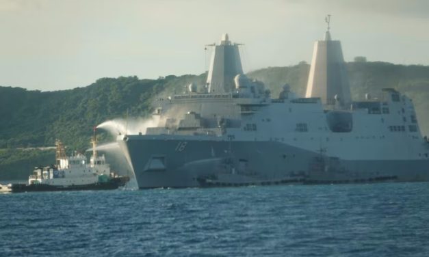 Fire Aboard Navy Ship Extinguished After 12-Hour Battle