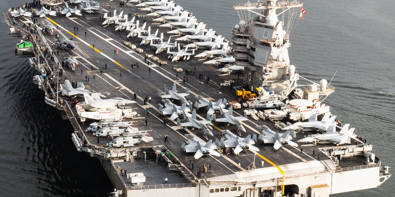 U.S. Sends Carrier to South America in Show of Force