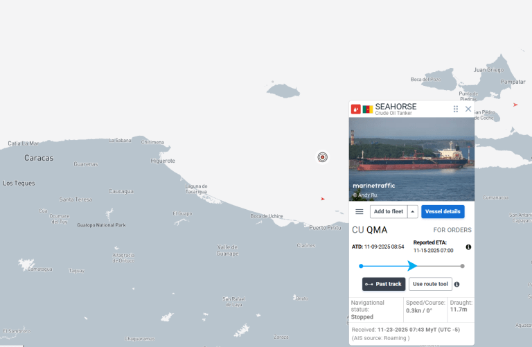 U.S. Destroyer Stops Russian-Linked Tanker From Reaching Venezuela