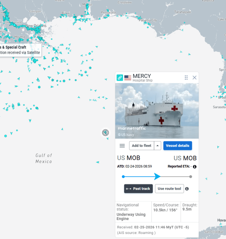 Mercy to Greenland? Not So Fast. First, Find a Dock.