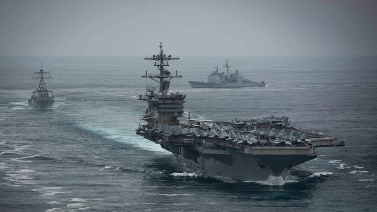 Carriers Moving, Amphibs Staging—This Isn’t Routine