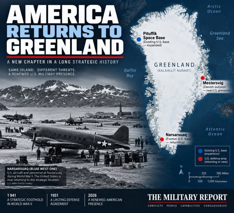 U.S. Returns to Its Old Military Footprint in Greenland