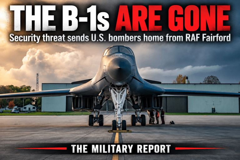 Those B-1s Weren’t Rotating Home, They Were Bugging Out