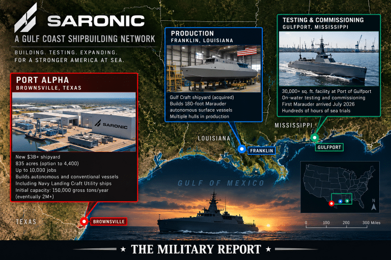 Saronic Is Building a Gulf Coast Shipbuilding Network — And the Navy Is Buying