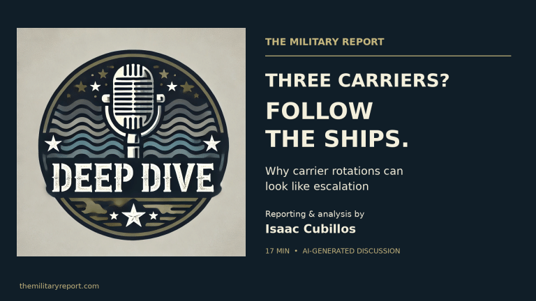 Deep Dive: Three Carriers? Follow the Ships Before You Call It Escalation