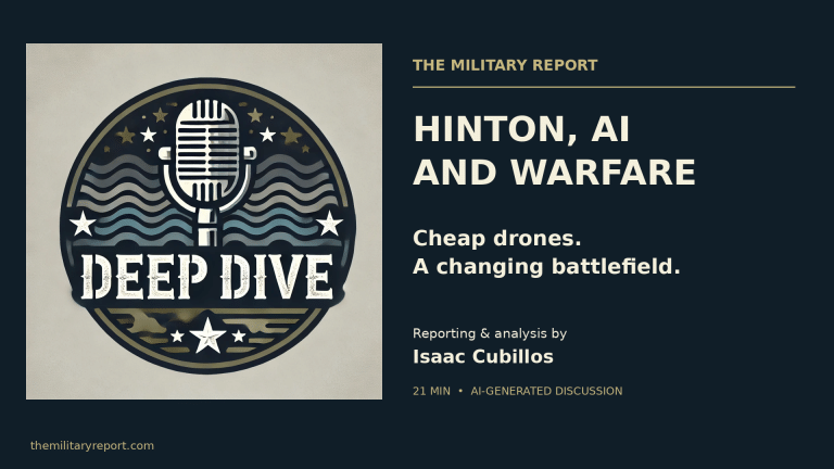 Deep Dive: Hinton’s Warning and the Cheap Drones Changing Warfare